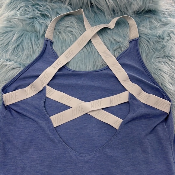 Worn ONCE! Blue Nike Tank Top! Size medium! - Picture 4 of 4